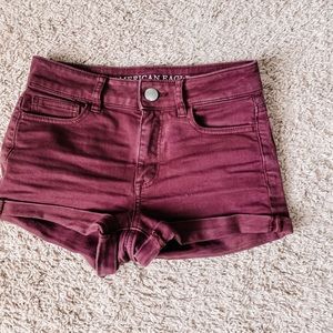 Maroon American Eagle Jeans